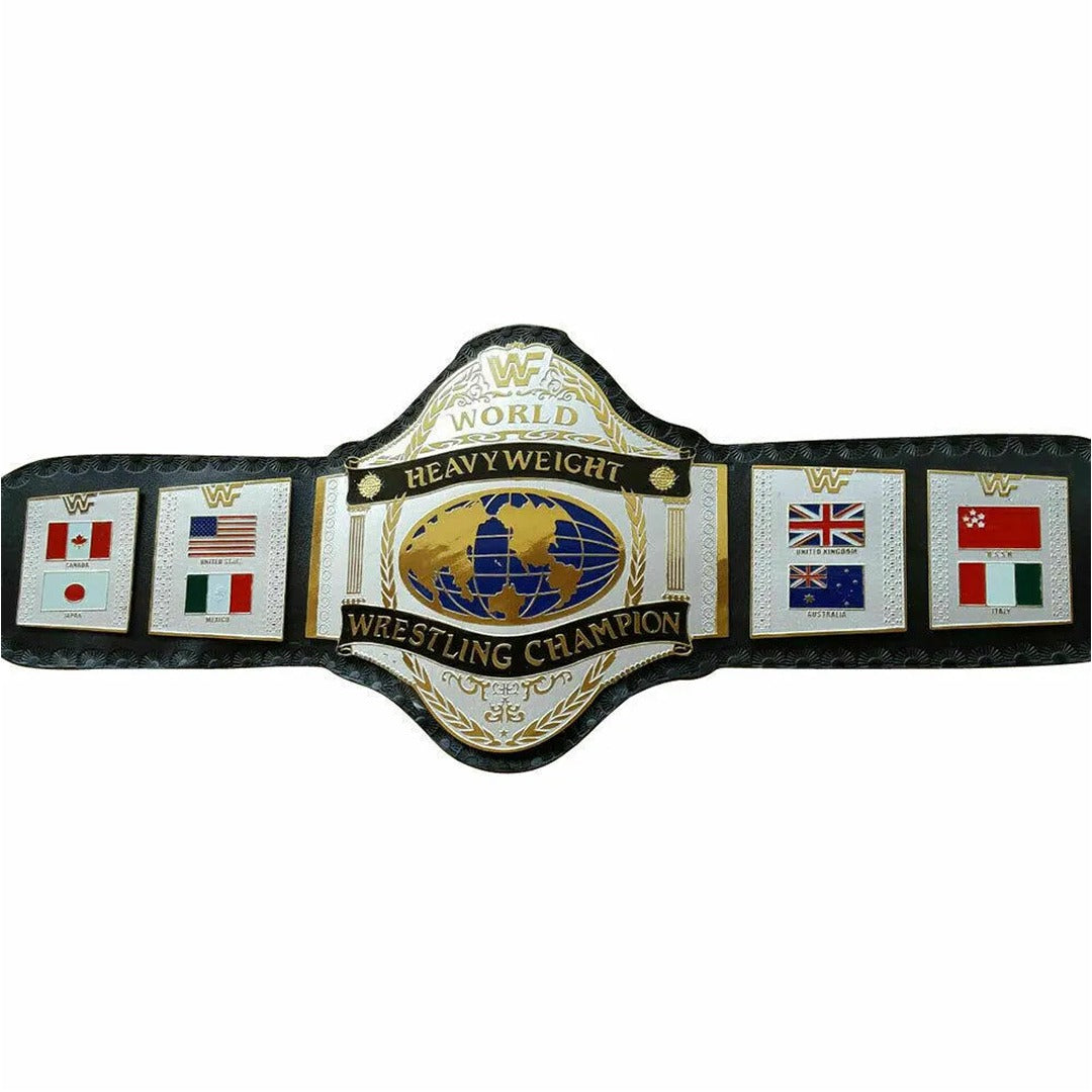 WWF HULK HOGAN 86 WORLD HEAVYWEIGHT WRESTLING CHAMPIONSHIP BELT REPLICA Championship Belts Online