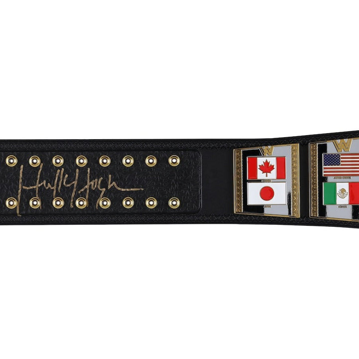 Hulk Hogan WWE Autographed Hogan Signature Series Replica Title Belt Championship Belts Online