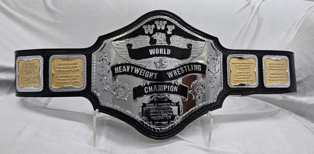 Hogan 84 Championship Belt Nickel Plated...!!! Championship Belts Online