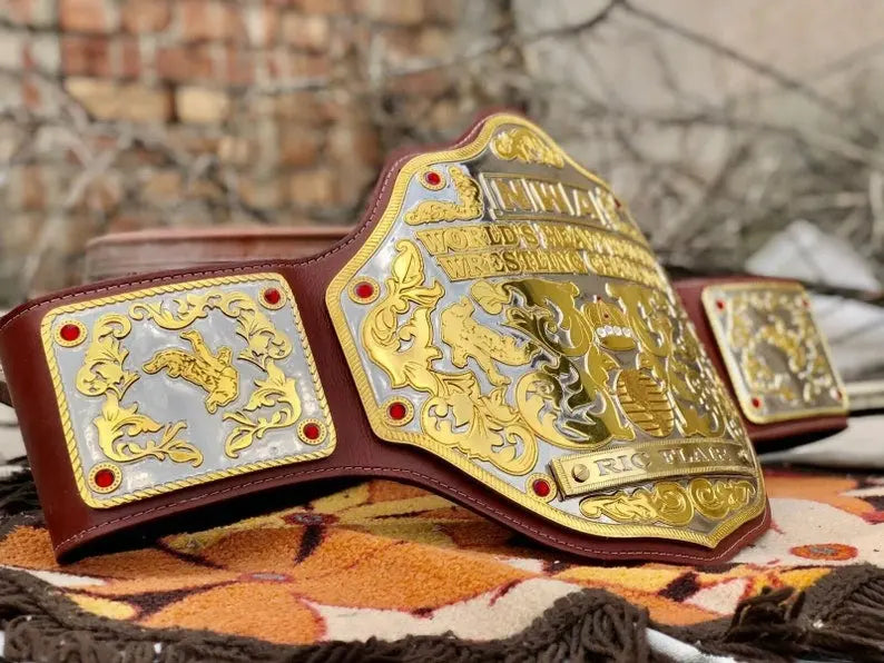 Nwa Big Gold Heavyweight championship Belt Championship Belts Online
