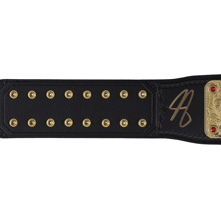 John Cena Autographed World Heavyweight Championship Replica Title Belt Championship Belts Online