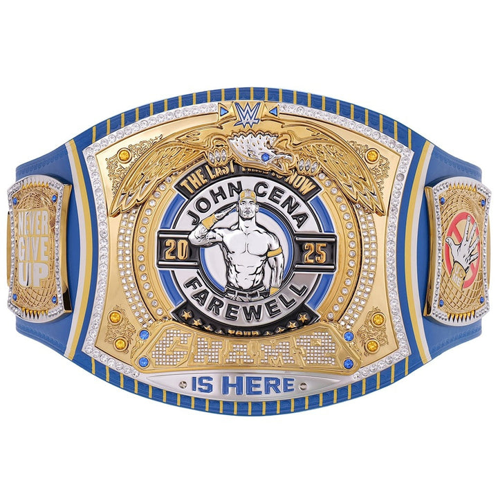 John Cena Farewell Tour 2025 Indianapolis Spinner Championship Replica Title Belt Championship Belts Online