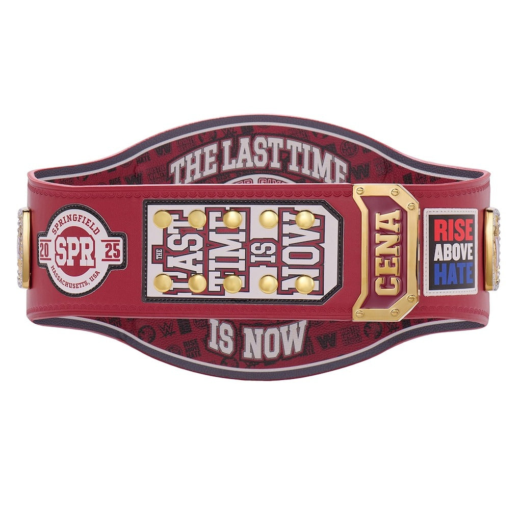 John Cena Farewell Tour 2025 Springfield Spinner Championship Replica Title Belt Championship Belts Online