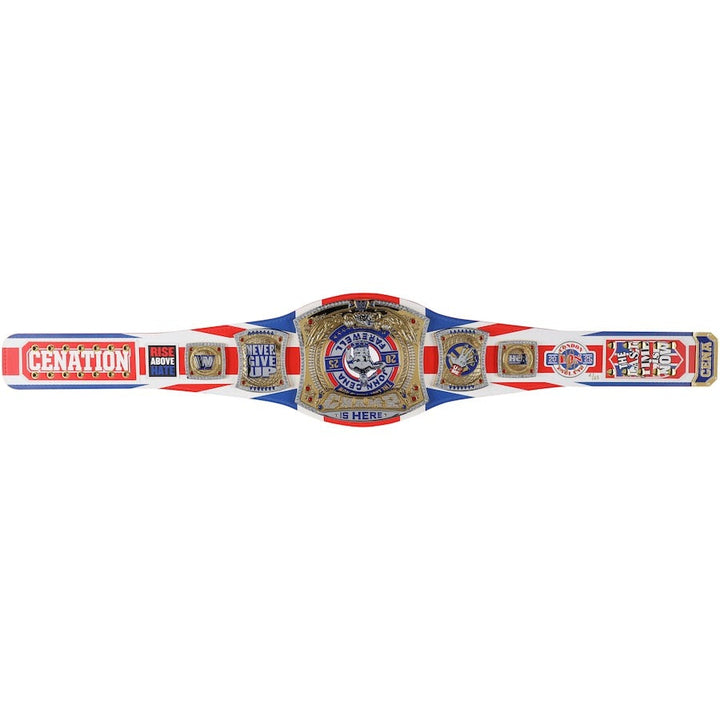 John Cena WWE Autographed 2025 Farewell Tour Indianapolis Replica Title Belt - Limited Edition of 25 Championship Belts Online