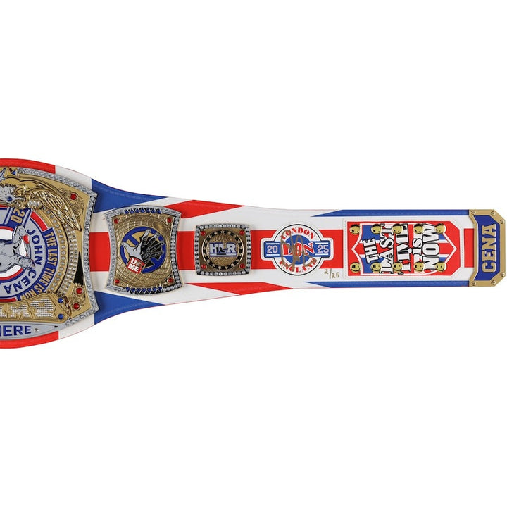 John Cena WWE Autographed 2025 Farewell Tour Indianapolis Replica Title Belt - Limited Edition of 25 Championship Belts Online