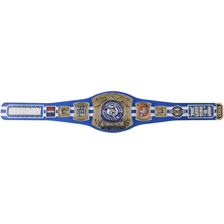 John Cena WWE Autographed 2025 Farewell Tour Indianapolis Replica Title Belt - Limited Edition of 25 Championship Belts Online