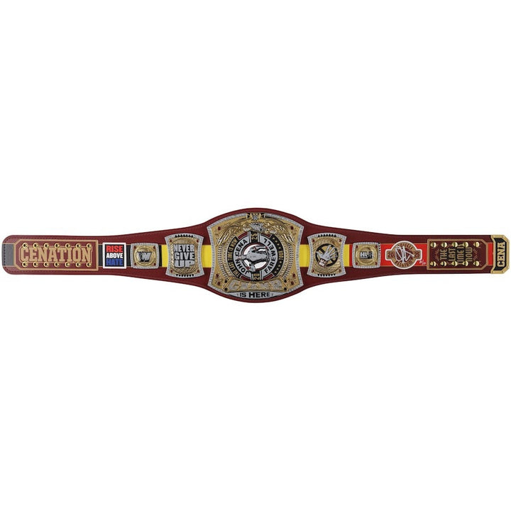 John Cena WWE Autographed 2025 Farewell Tour Brussels Replica Title Belt - Limited Edition of 25 Championship Belts Online
