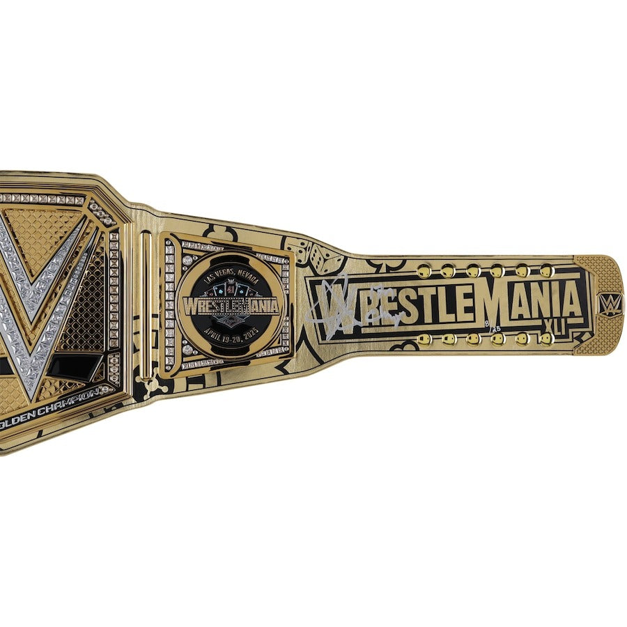 Roman Reigns WWE Autographed Tribal Chief Replica Championship Title Belt Championship Belts Online