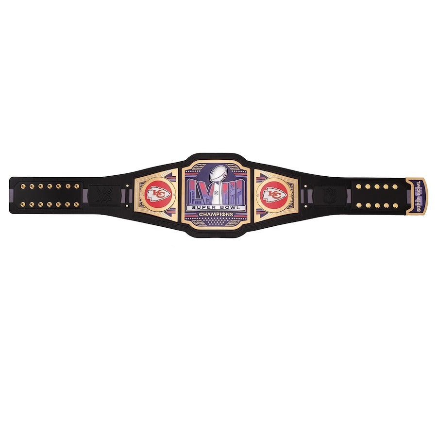 Kansas City Chiefs Super Bowl LVIII Champions WWE Legacy Title Belt Championship Belts Online