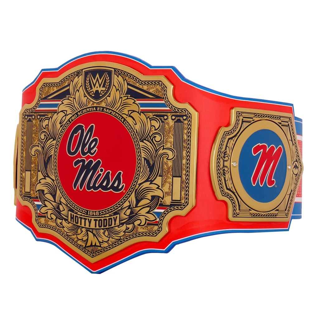 Ole Miss Rebels WWE Legacy Title Belt Championship Belts Online