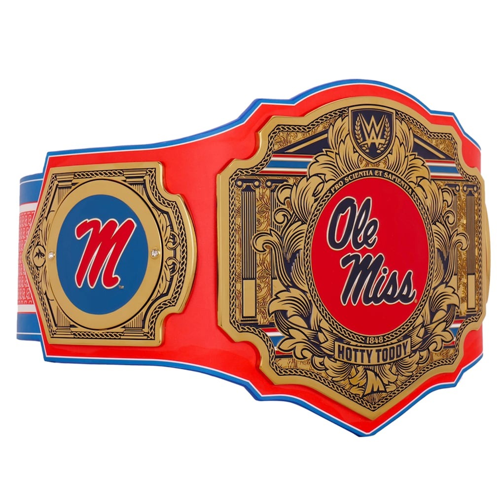 Ole Miss Rebels WWE Legacy Title Belt Championship Belts Online