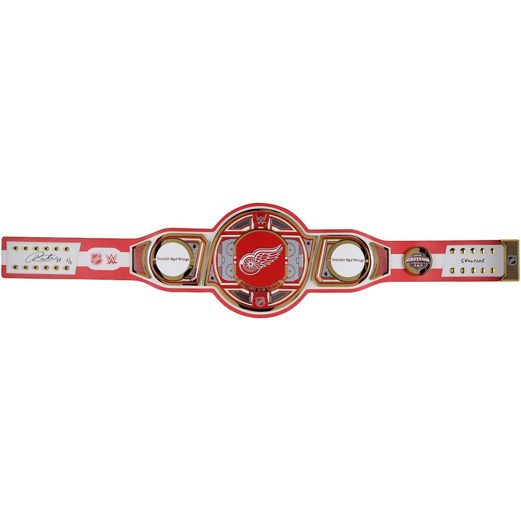 Patrick Kane Detroit Red Wings Autographed WWE Legacy Title Belt Championship Belts Online