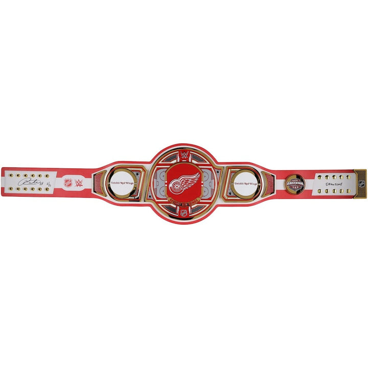Patrick Kane Detroit Red Wings Autographed WWE Legacy Title Belt Championship Belts Online