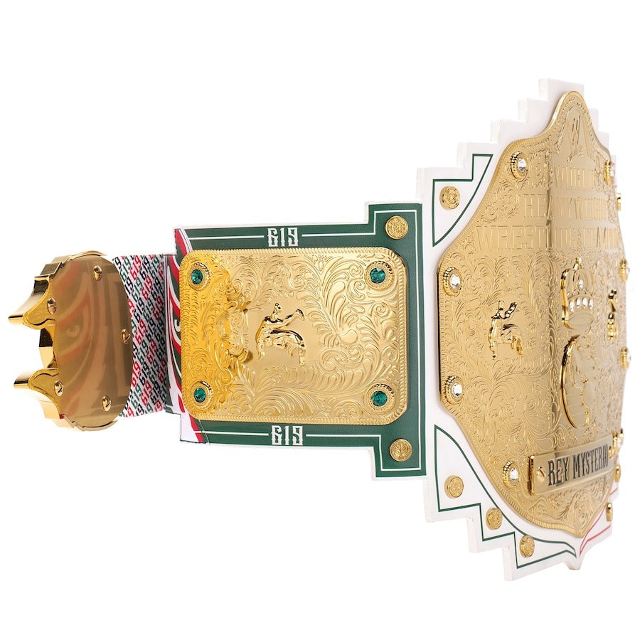 Rey Mysterio 20th Anniversary Signature Series Championship Replica Title Belt Championship Belts Online