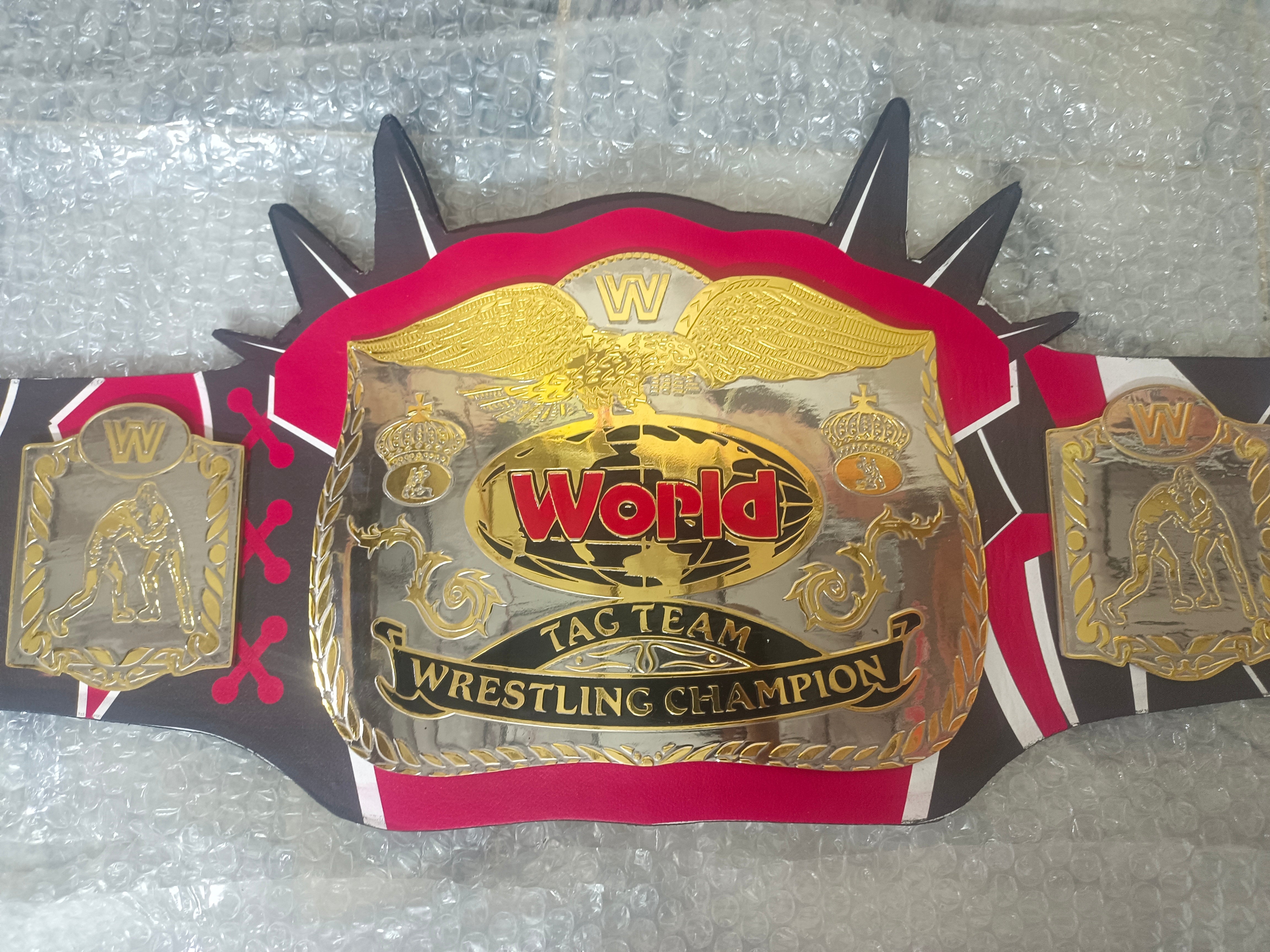 The Legion Of Doom aka the Road WARRIORS Custom Series Tag team Title belt