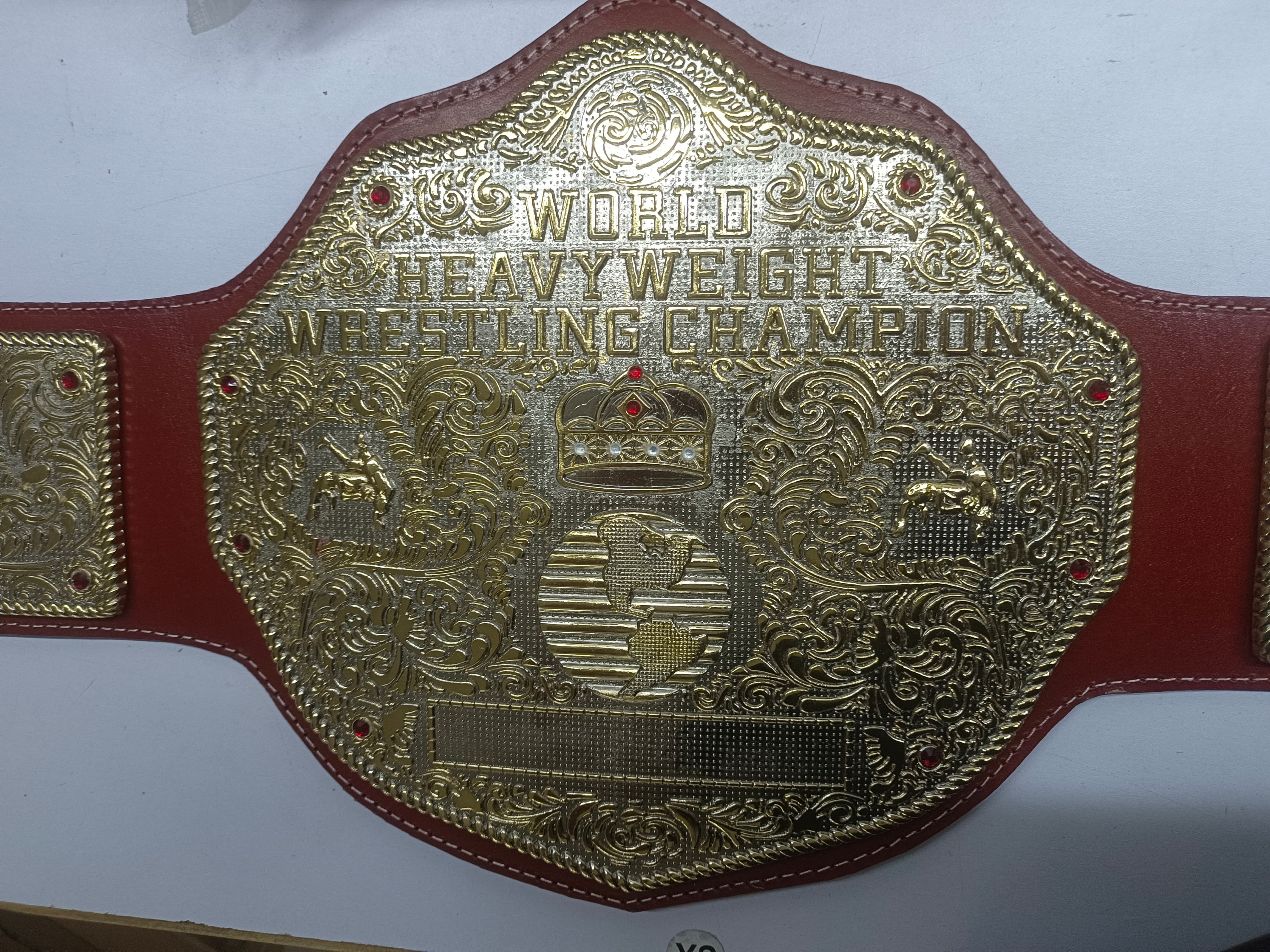 Big Gold Heavyweight Championship Replica Title Belt