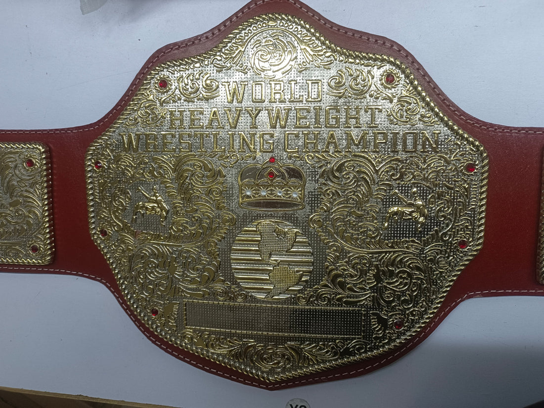 Big Gold Heavyweight Championship Replica Title Belt