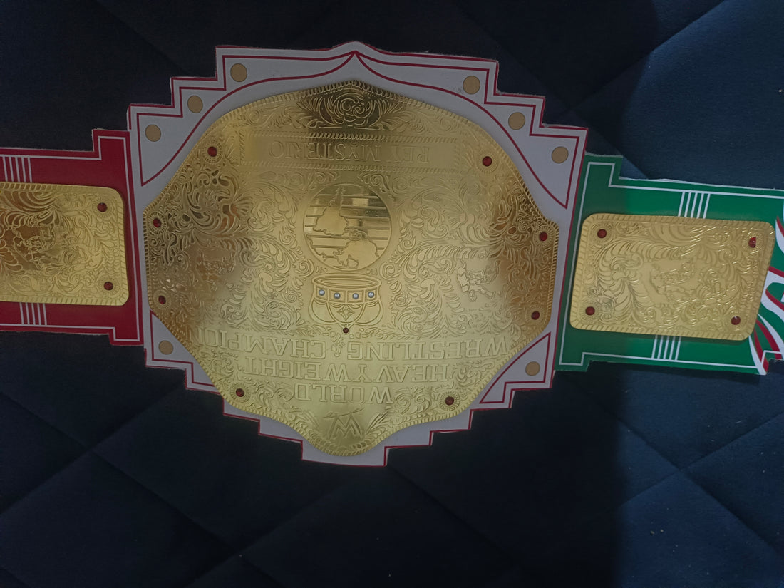 Rey Mysterio 20th Anniversary Signature Series Championship Replica Title Belt