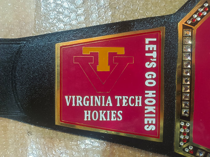 Virginia Tech Hookies WWE College Legacy Title Belt