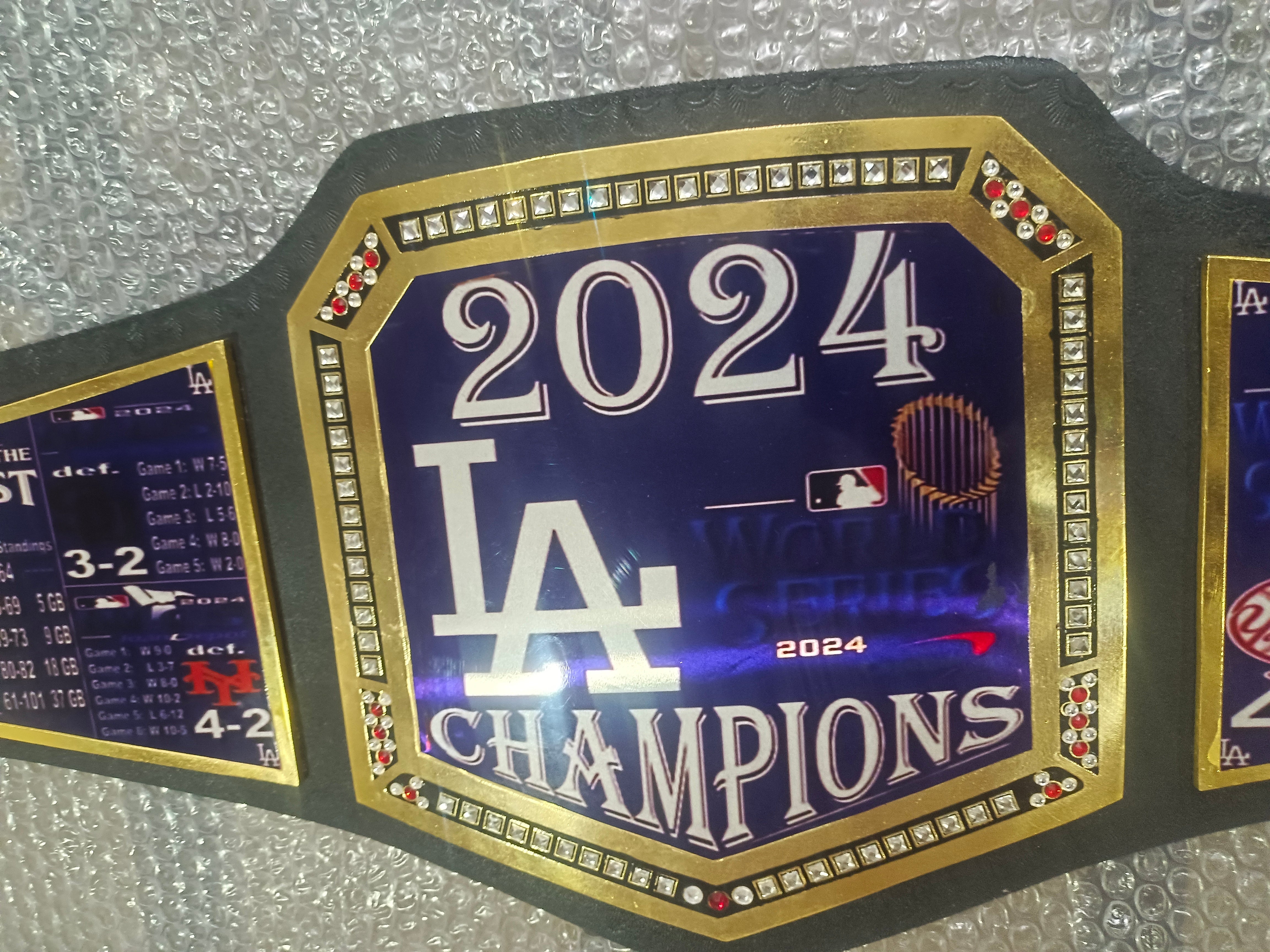 Los Angeles Dodgers 2024 MLB World Series Champions Championship Belt