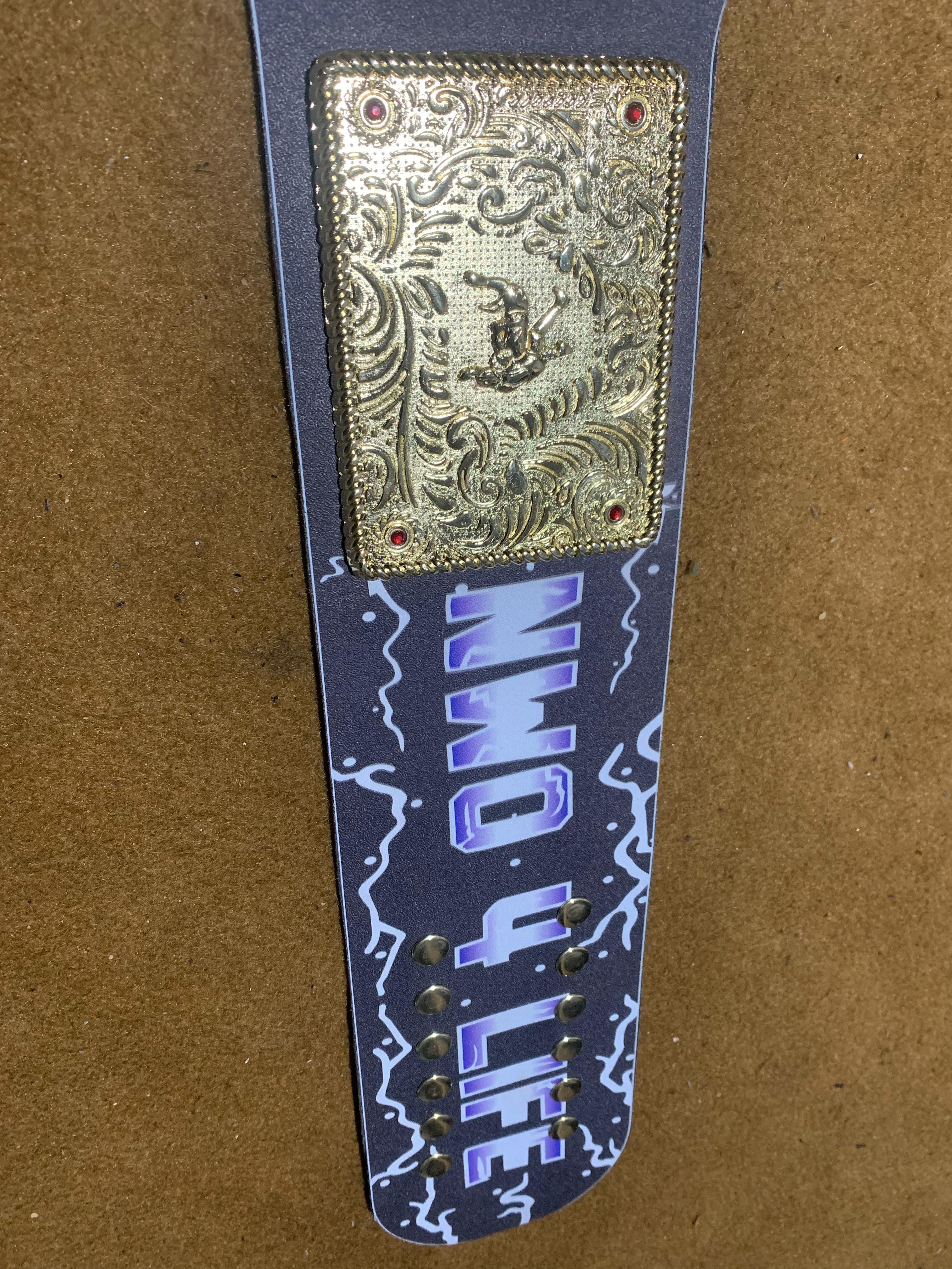 ''Hollywood'' Hulk Hogan nWo Signature Series Championship Replica Title Belt