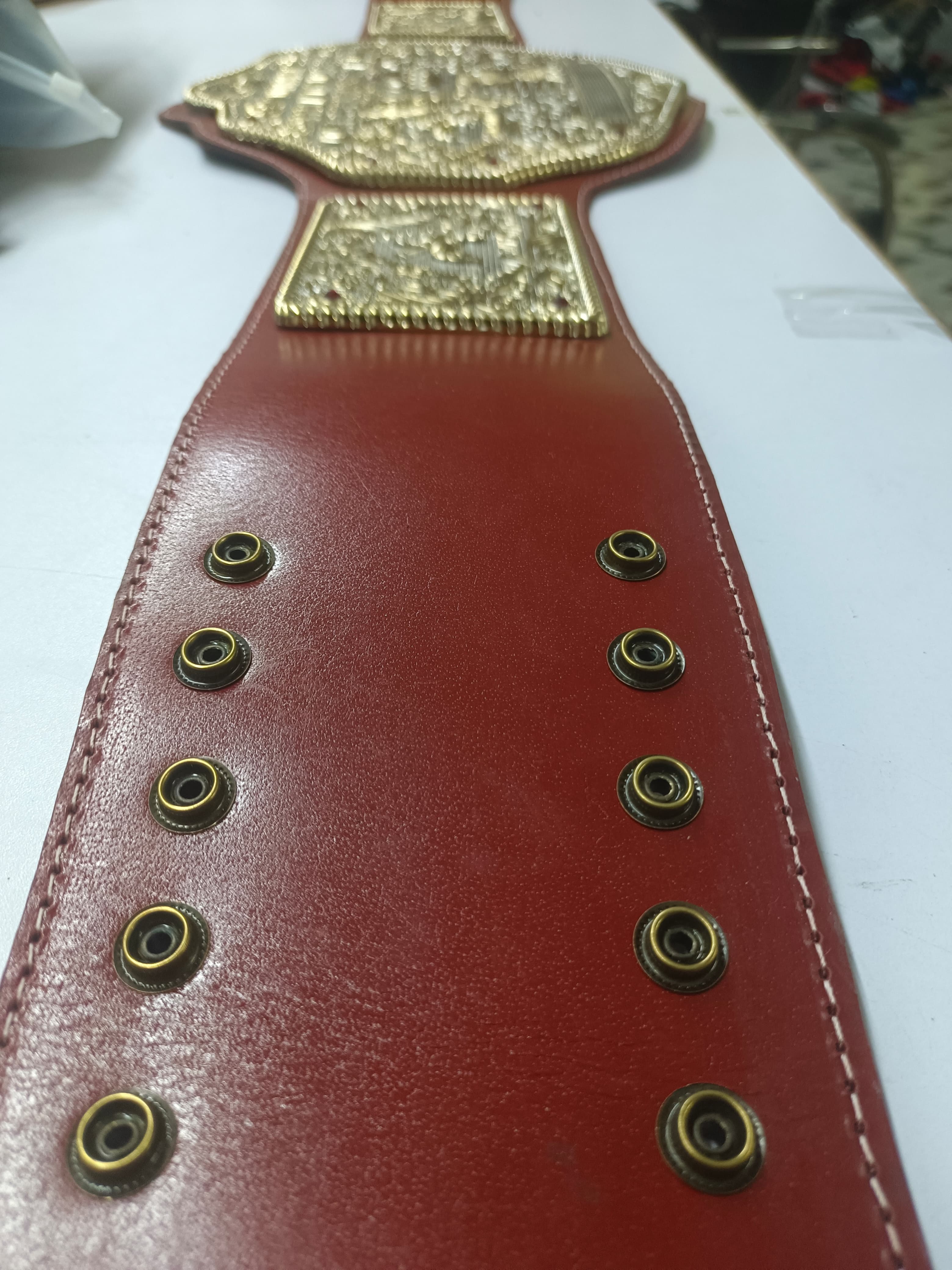 Big Gold Heavyweight Championship Replica Title Belt