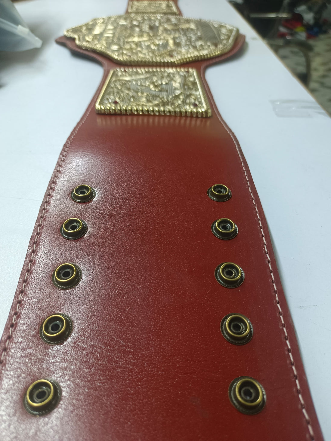 Big Gold Heavyweight Championship Replica Title Belt