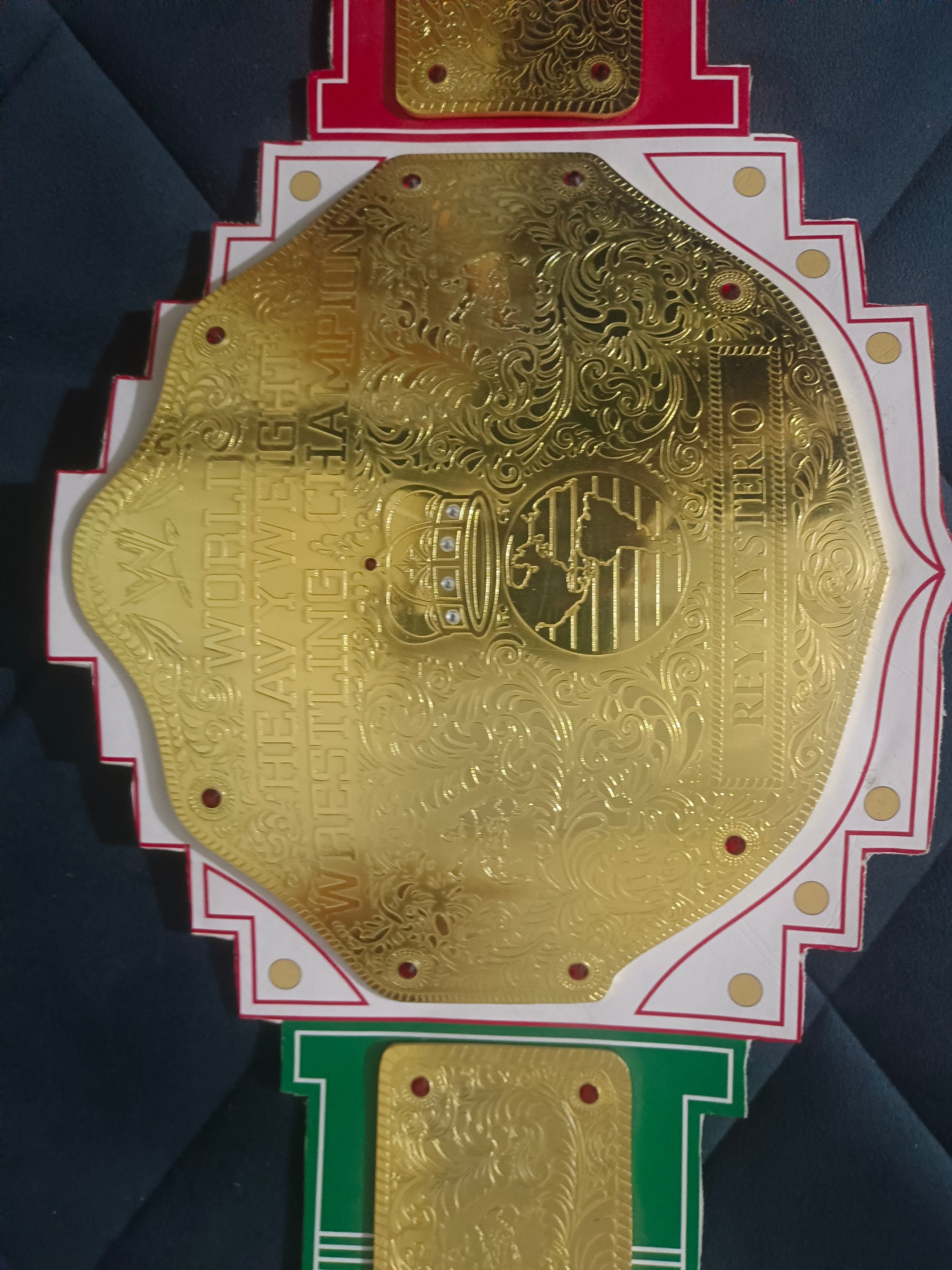 Rey Mysterio 20th Anniversary Signature Series Championship Replica Title Belt