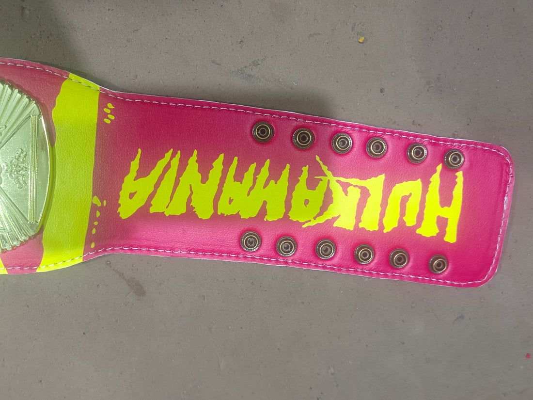 Hulk Hogan Hulkamania Customized Championship