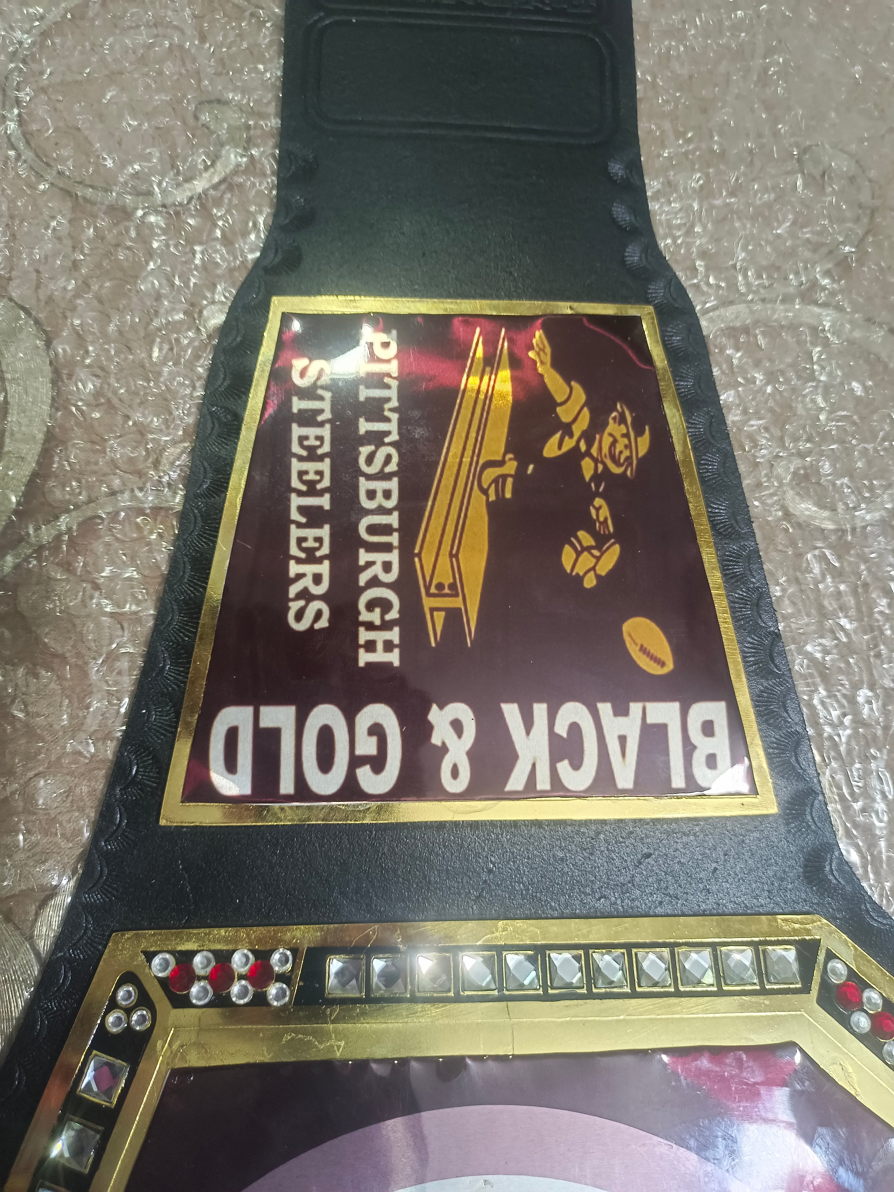 Pittsburgh Steelers WWE Legacy Title Belt
