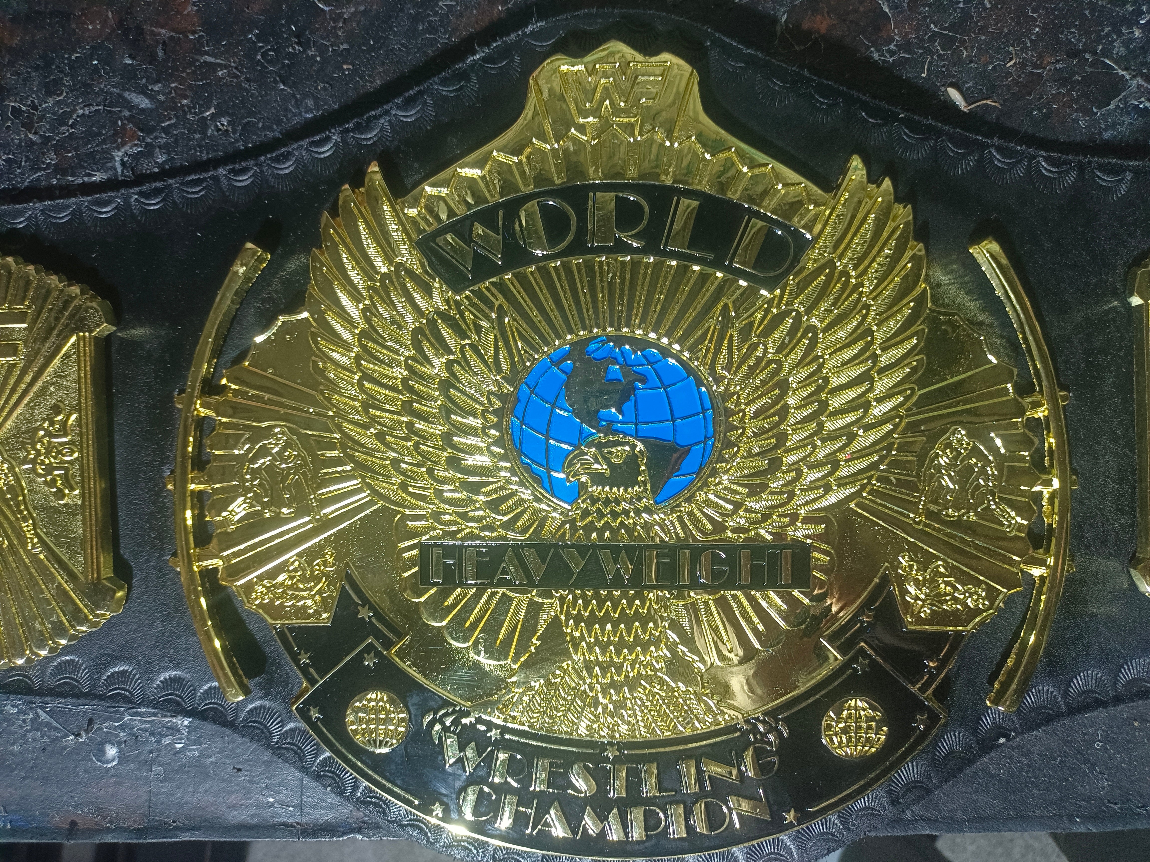 WWF World Championship Belt Winged Eagle World Wrestling Federation Belt