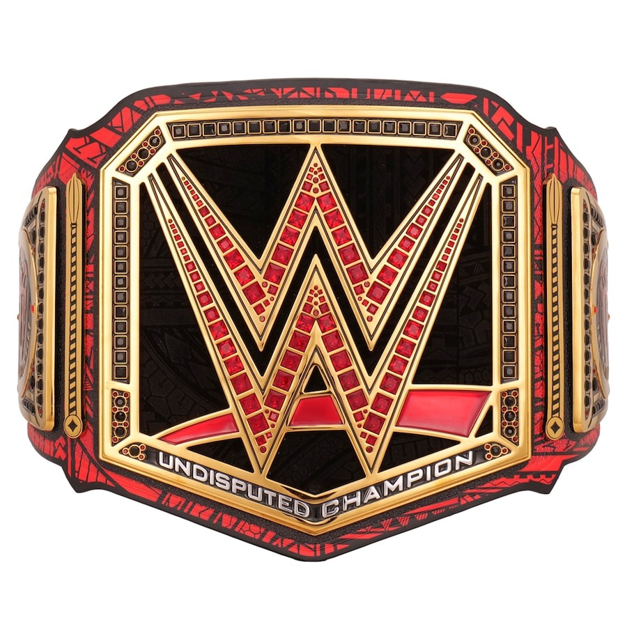 WWE Championship Belts Roman Reigns 1,316 Days Signature Series replica with detailed design and rich colors