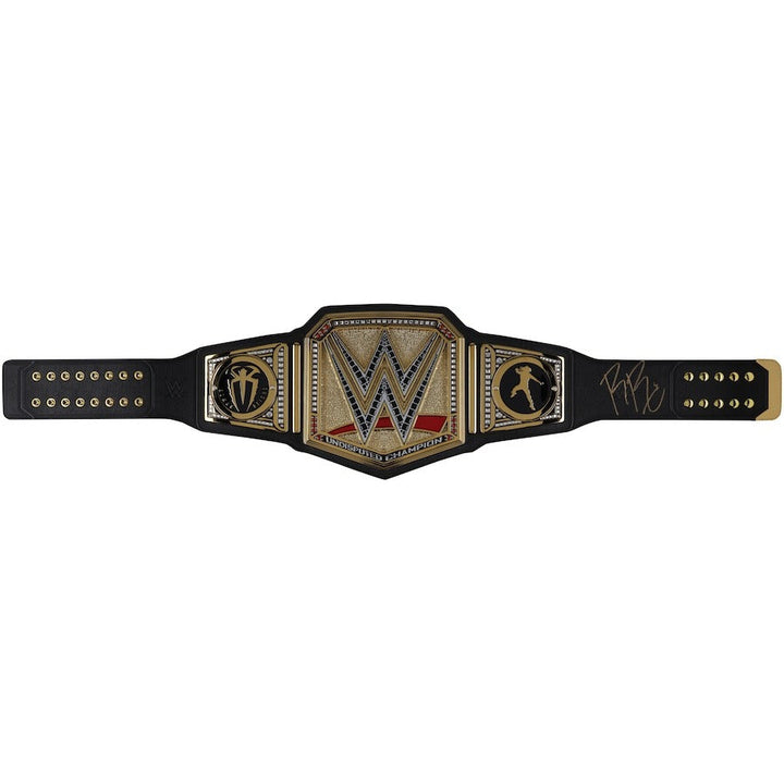 John Cena Autographed World Heavyweight Championship Replica Title Belt Championship Belts Online
