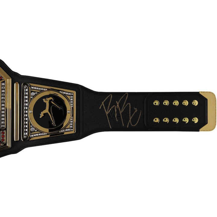 John Cena Autographed World Heavyweight Championship Replica Title Belt Championship Belts Online