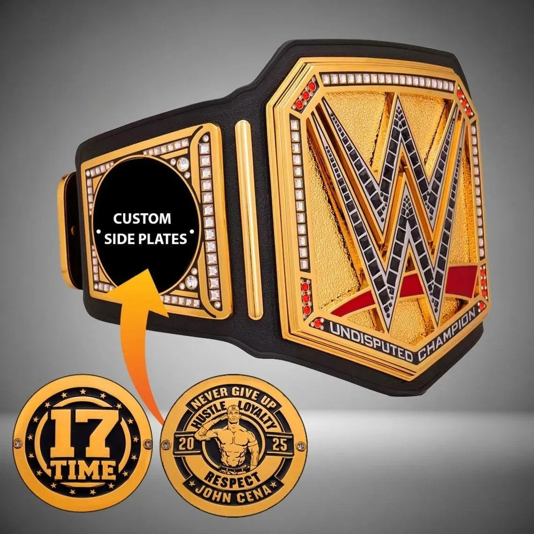 Undisputed WWE Championship Replica Title Belt Championship Belts Online