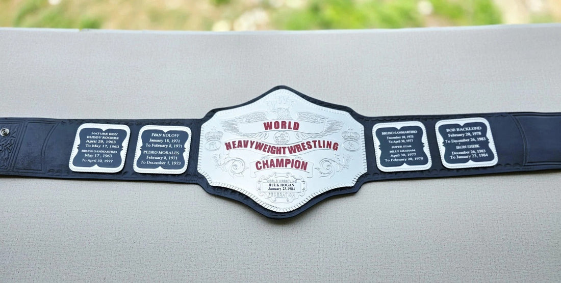 Hogan 84 Championship Belt Nickel Plated...!!! Championship Belts Online