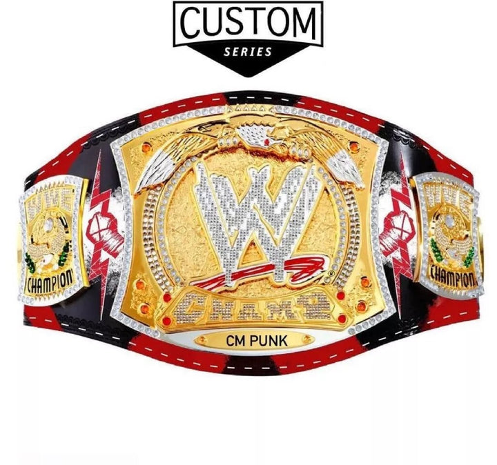 WWE CM Punk Spinner Championship Title Belt