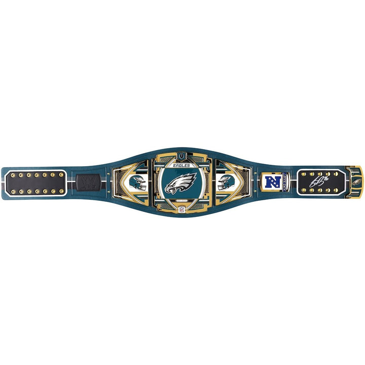 Saquon Barkley Philadelphia Eagles Autographed WWE Title Belt Championship Belts Online