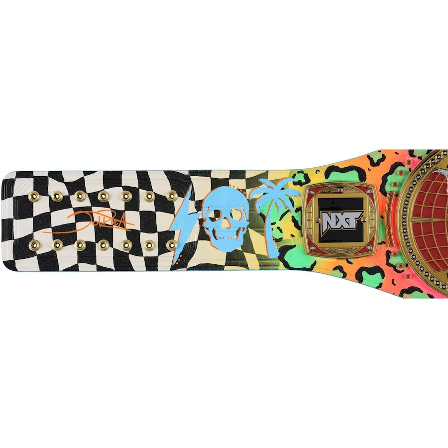 Sol Ruca Autographed NXT Women's North American Championship Replica Title Belt Championship Belts Online