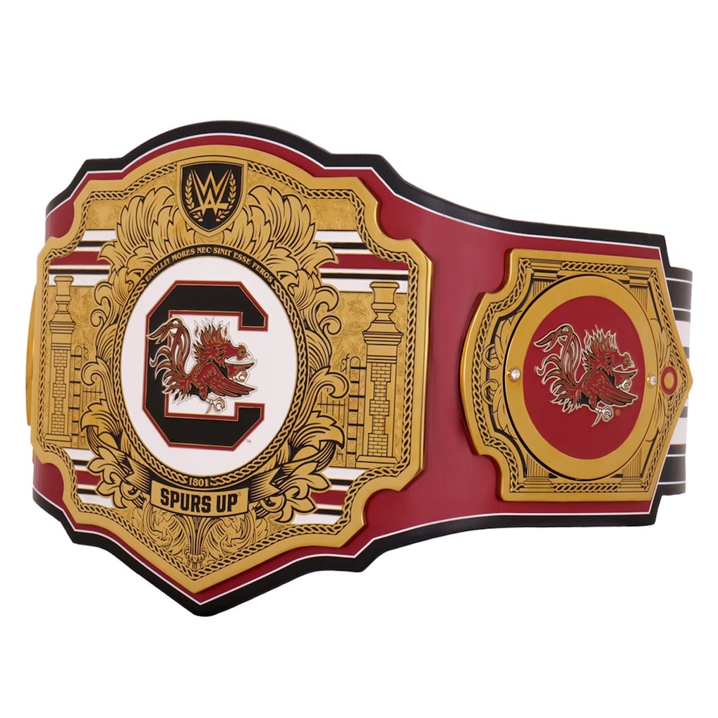 South Carolina Gamecocks WWE Legacy Title Belt