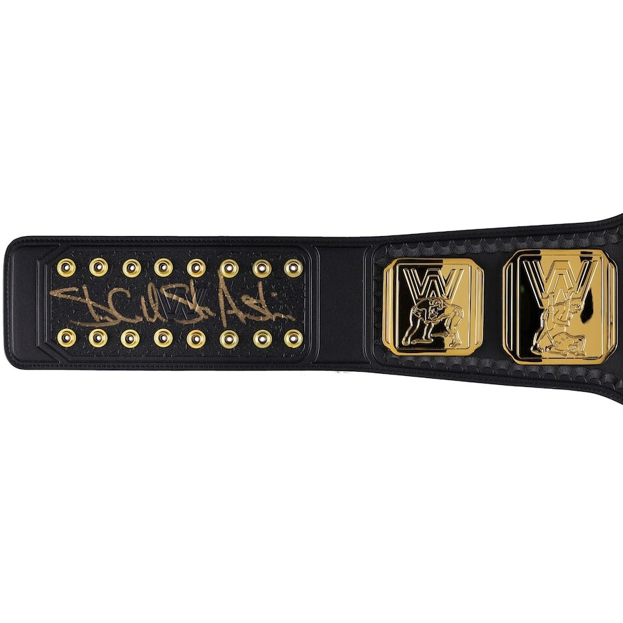 Chelsea Green Autographed Women's United States Championship Replica Title Belt Championship Belts Online