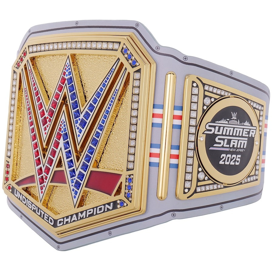 SummerSlam 2025 Undisputed WWE Championship Replica Title Belt Championship Belts Online