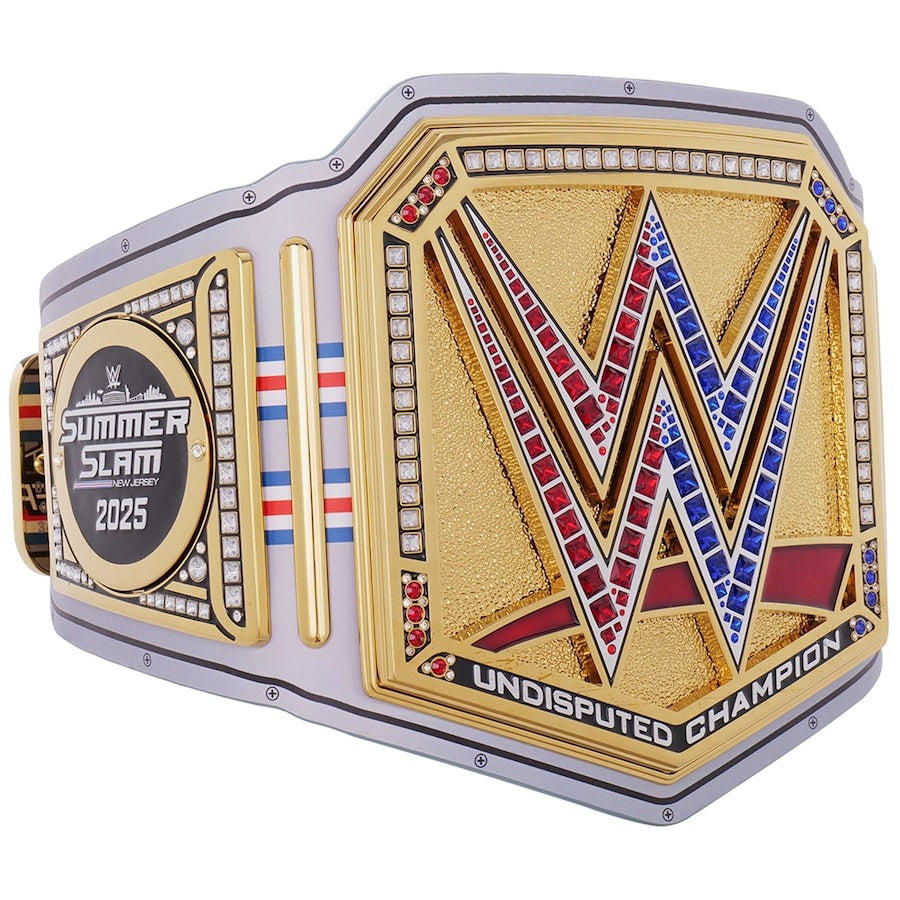 SummerSlam 2025 Undisputed WWE Championship Replica Title Belt Championship Belts Online