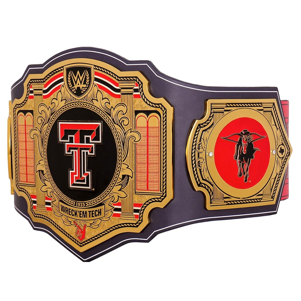 Texas Tech Red Raiders WWE Legacy Title Belt Championship Belts Online
