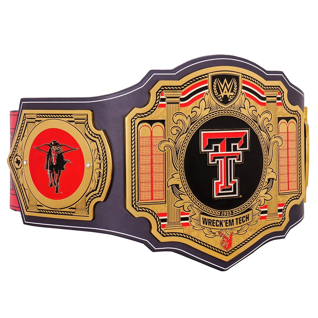 Texas Tech Red Raiders WWE Legacy Title Belt Championship Belts Online