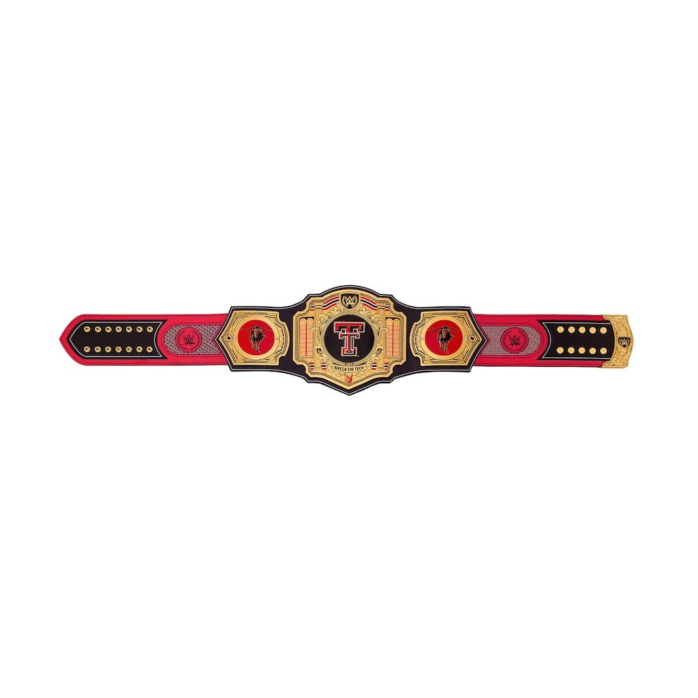 Texas Tech Red Raiders WWE Legacy Title Belt Championship Belts Online