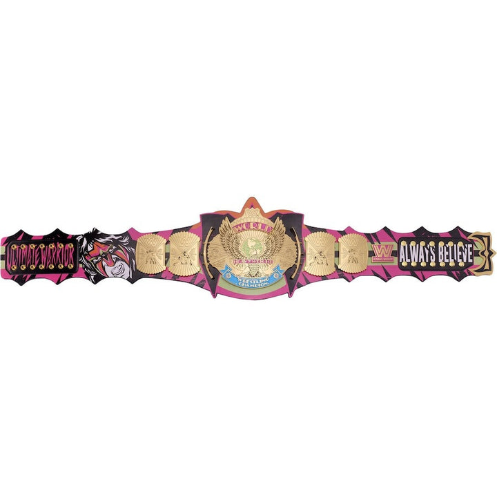 The Ultimate Warrior Signature Series Championship Replica Title Belt Championship Belts Online