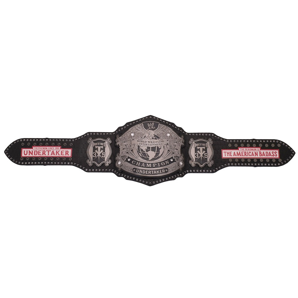 The Undertaker 35 Years American Badass Signature Series Championship Title Belt Championship Belts Online