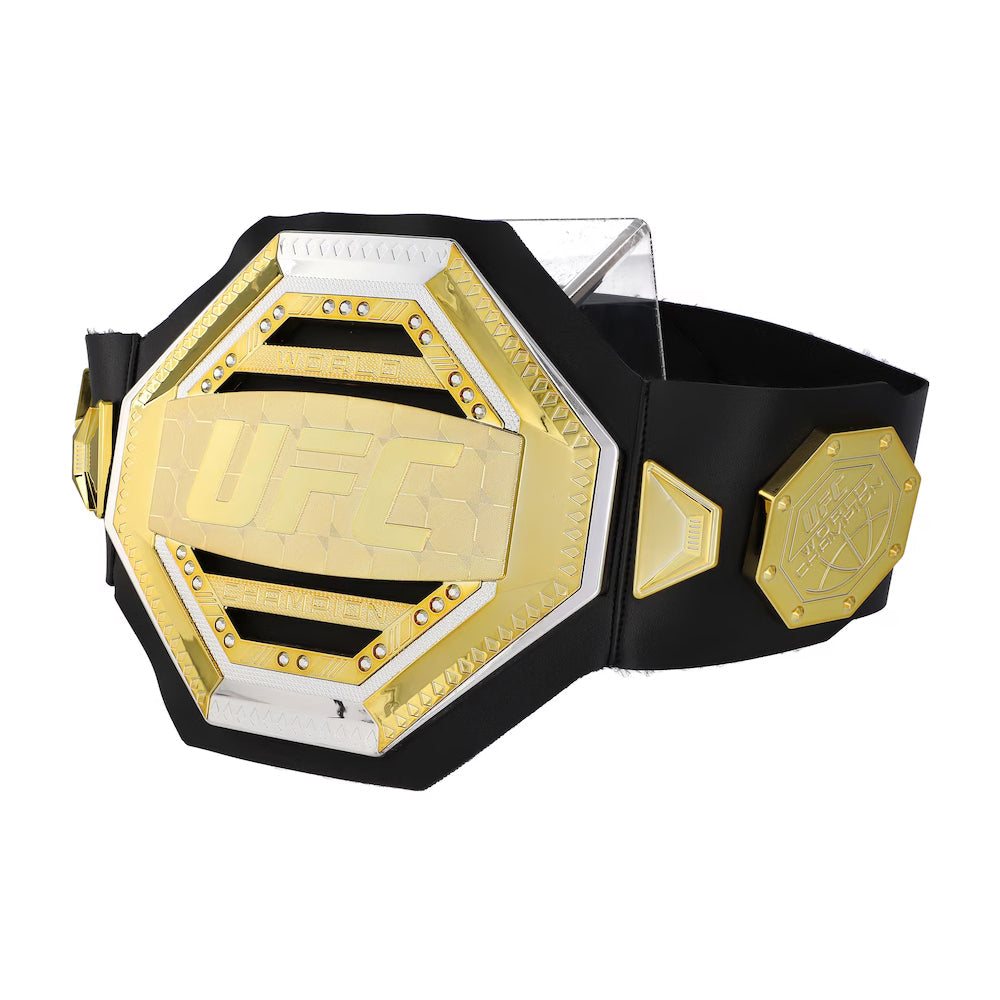 UFC replica championship belt with gold and silver detailing from Championship Belts Online