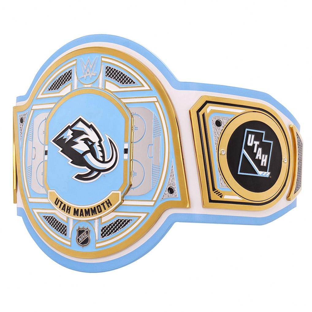 Utah Mammoth WWE Legacy Title Belt